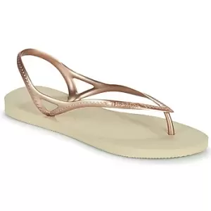 image of Havaianas SUNNY II womens Sandals in Beige / 3,4 / 5,7.5,1 / 2 kid