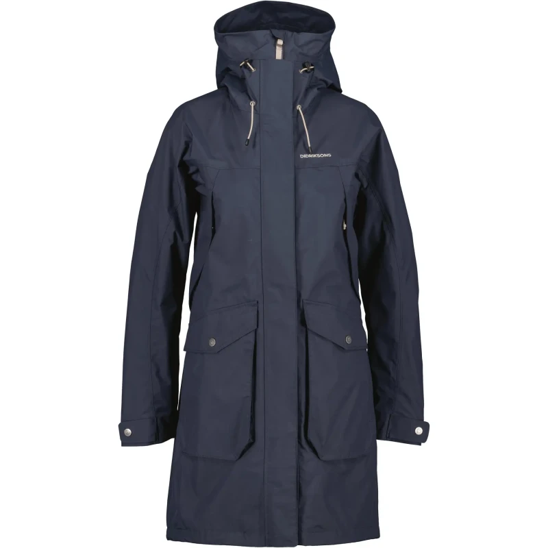 Image of Didriksons Womens parka Didriksons Thelma 9 Bleu Female 34