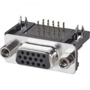 Image of D SUB receptacles 90 Number of pins 15 Soldering ASSMANN WSW