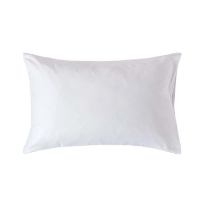 Image of Homescapes Organic Cotton Housewife Pillowcase 400 TC White