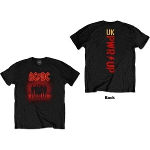 Image of AC/DC - PWR-UP Unisex Large T-Shirt - Black