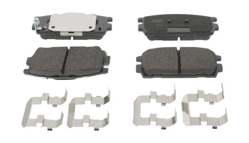 Image of JURID 572581J Brake pad set with acoustic wear warning Brake Pad Set,disc brake (402)