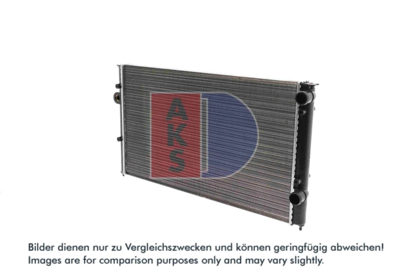 Image of AKS DASIS 041350N Engine radiator Mechanically jointed cooling fins Radiator,engine cooling (470)