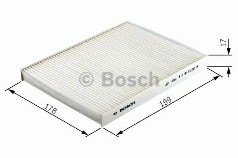 Image of Pollen filter Bosch 1 987 432 172