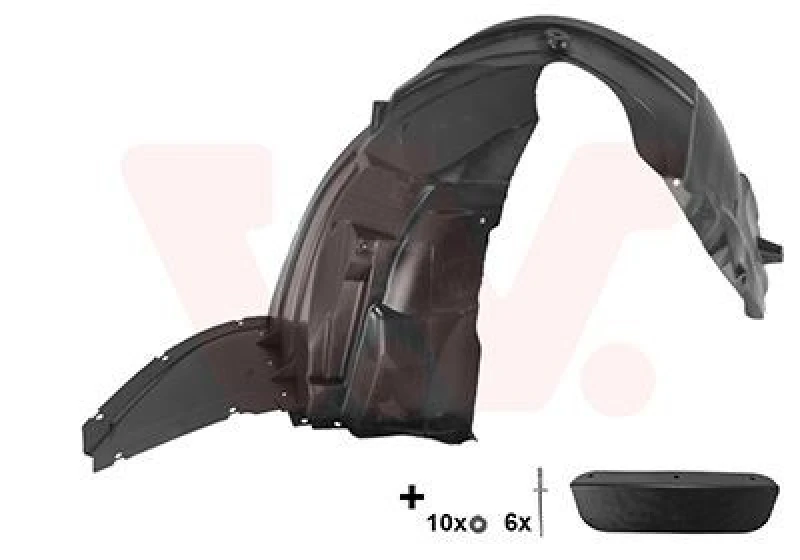 Image of VAN WEZEL Wheel arch liner VAN WEZEL 8805434