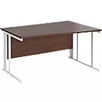 Image of Dams International Wave Desk MCM14WRWHW 1,400 x 725 x 800 - 990 mm