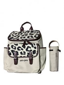 Image of My Babiie Ampm By Christina Milian Leopard Backpack Changing Bag