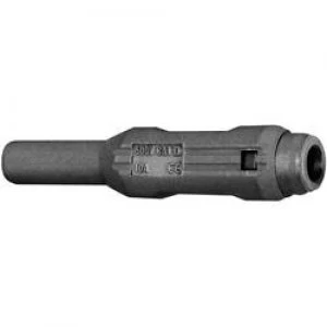 Image of Jack socket Socket straight Pin diameter 2mm Black Staeubli