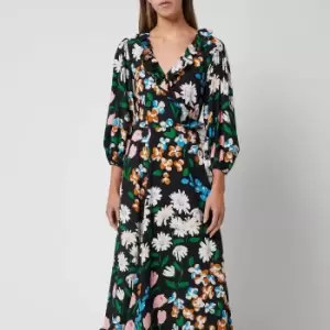 Image of Kate Spade New York Womens Meadow Wrap Dress - Mlulti - XS