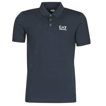 Image of Emporio Armani EA7 Core ID Logo Polo Shirt Navy Size XL Men