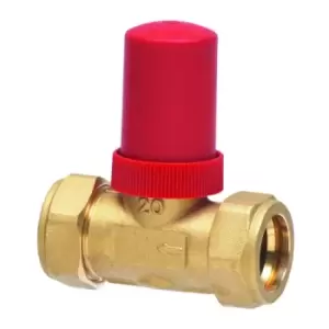 image of Honeywell Home Compression Start Auto Bypass Valve 22mm - 396682