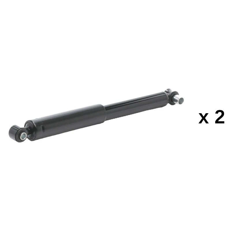 Image of RIDEX 854S21260 Shock absorber Rear Axle, Oil Pressure, Twin-Tube, Telescopic Shock Absorber, Bottom eye Shock Absorber (854)