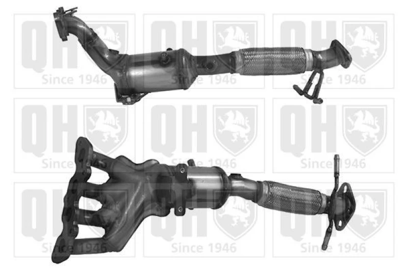 Image of QUINTON HAZELL Catalytic converter QUINTON HAZELL QCAT91275H