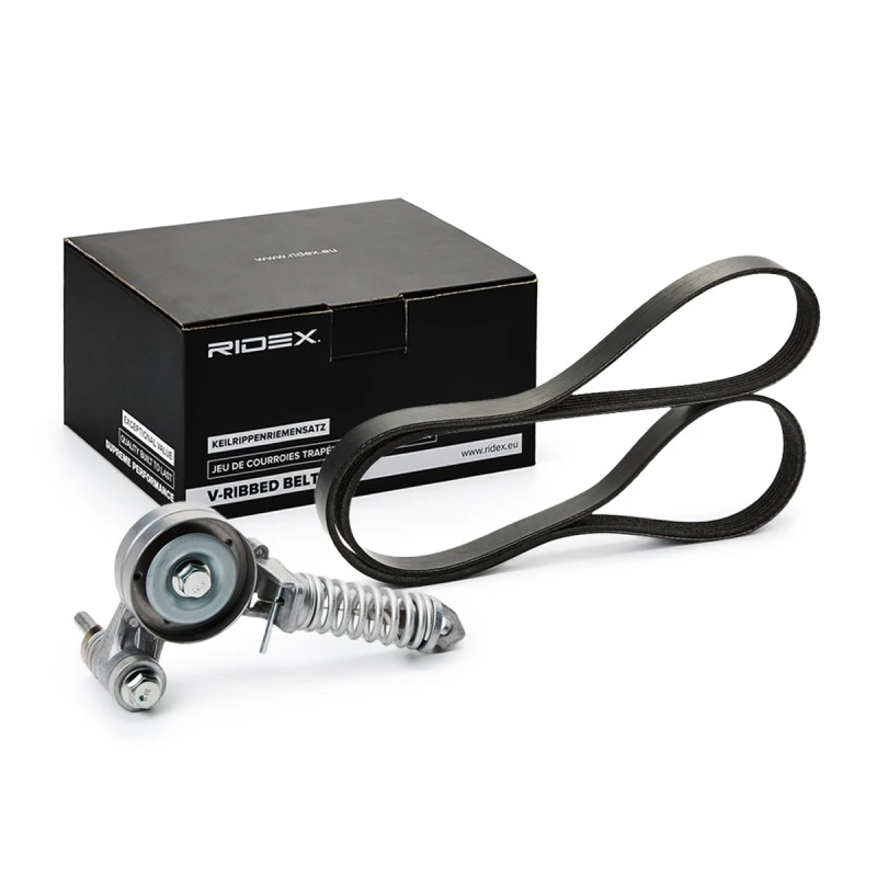 Image of RIDEX 542R0481 V-ribbed belt set V-Ribbed Belt Set (542)