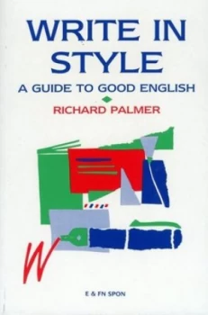 Image of Write in Style by Richard Palmer Paperback