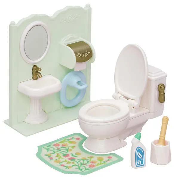 Sylvanian Families Sylvanian Families Toilet Set