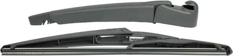 Image of METZGER 2190356 Wiper Arm with wiper blade, Rear, with cap Wiper Arm,windscreen washer (301)