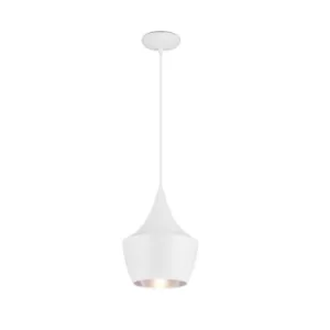 Image of Tipi Dome Pendant Ceiling Lights White