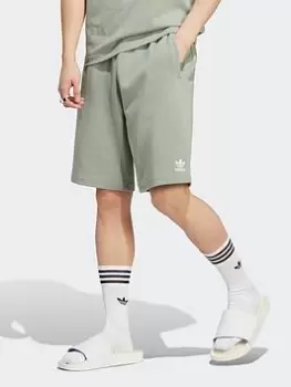 Image of adidas Originals Essentials+ Made With Hemp Shorts - Green, Size 2XL, Men