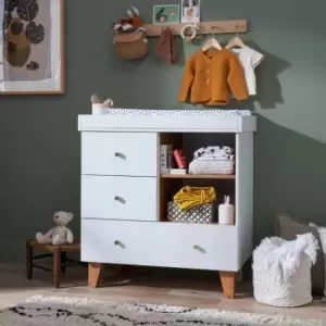 Image of Tutti Bambini Como Chest Changer White / Rosewood