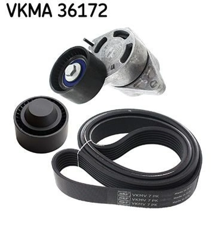 Image of SKF V-Ribbed Belt Set SKF VKMA 36172