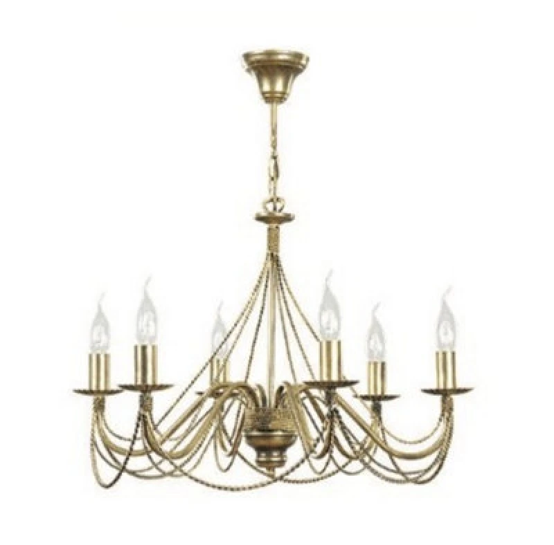 Image of Emibig Lighting Emibig Tori Chandelier 5 X E14 Gold