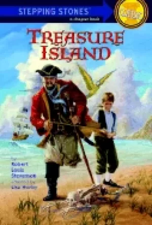 Image of treasure island a stepping stone book