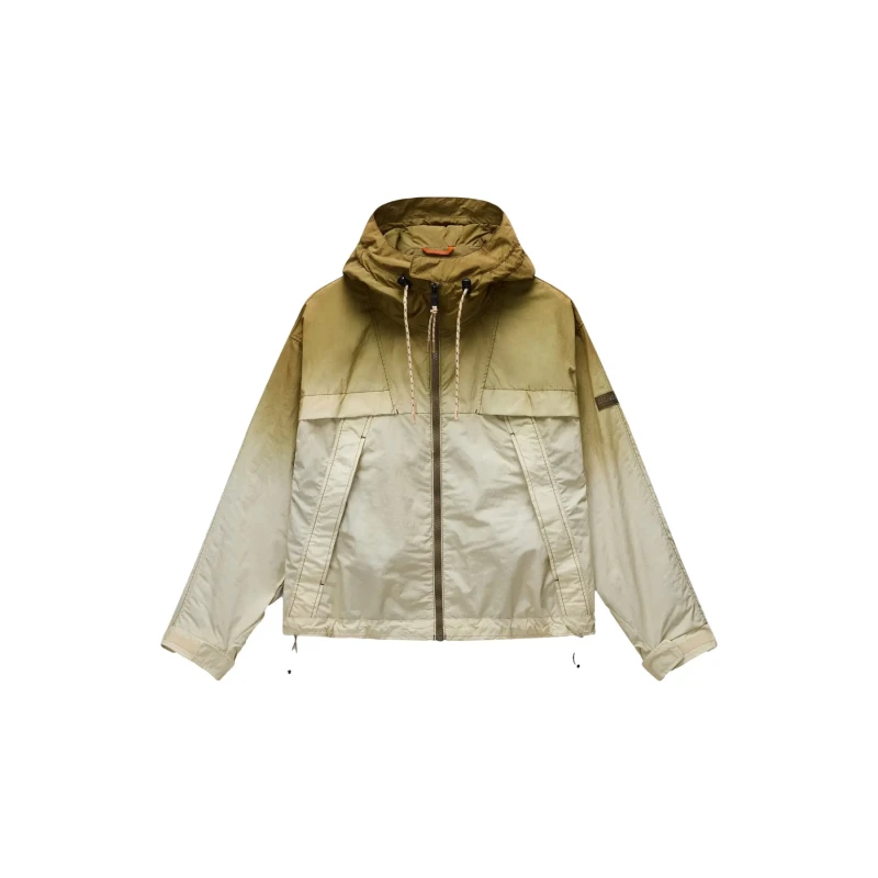 Image of Womens hooded sweatshirt Napapijri Traveler Vert Female XL
