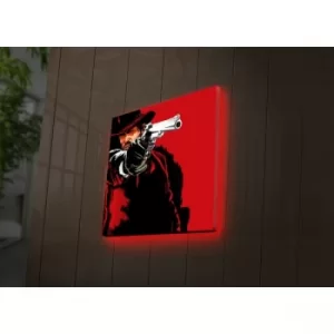 Image of 2828DACT-48 Multicolor Decorative LED Lighted Canvas Painting