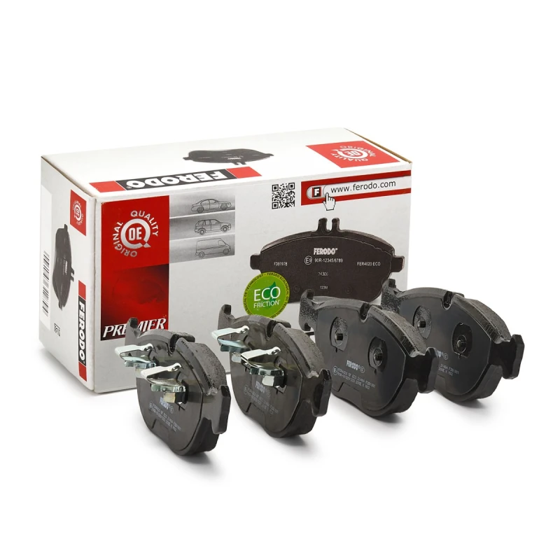 Image of FERODO Brake pad set FERODO FDB1001