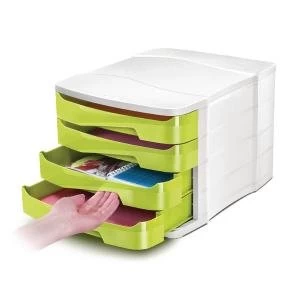 Image of CEP Pro Gloss 4 Drawer Set Green 394BIGGREEN