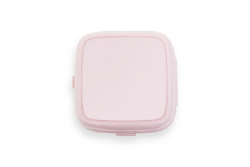 Image of Premier Housewares Pink 4 Compartments Lunch Box, Grub Tub Tiffin Box with Lock, Lunch Container for Office, Home, Kitchen Pink