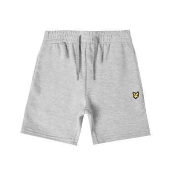 image of Kids Classic Sweat Short - Grey Heather - 9-10 Yrs