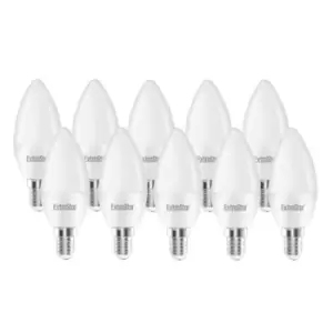 Image of 6W LED Candle Bulb E14, Daylight 6500K (Pack of 10)