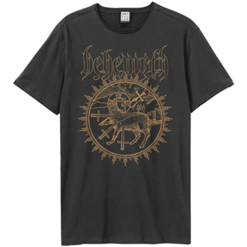 Image of Amplified Amplified Men Sigil Behemoth T-Shirt in Charcoal Size: X-Small Charcoal XS Male 5063703943581