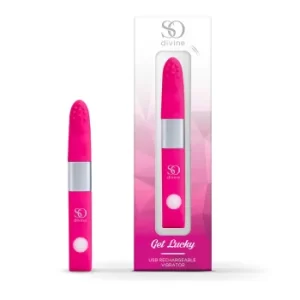 So Divine Get Lucky USB Rechargeable Vibrator