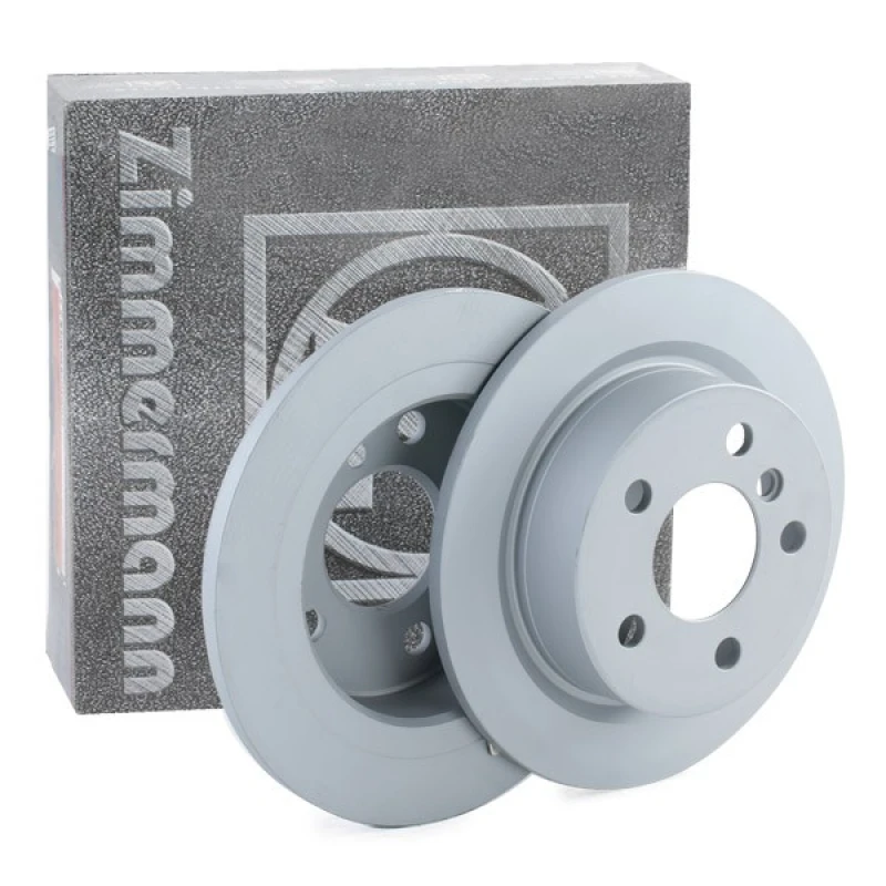Image of ZIMMERMANN 150.2928.20 Brake disc Rear Axle, solid, Coated, High-carbon Brake Disc (82)