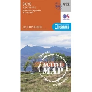Image of Skye - Sleat by Ordnance Survey (Sheet map, folded, 2015)