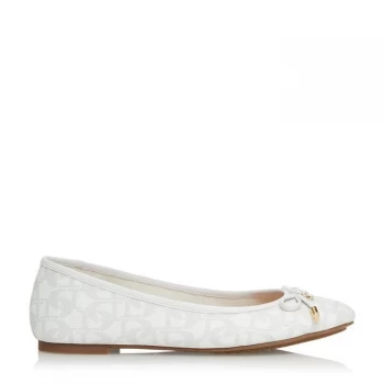 image of Dune London Harpar 2 Pumps - White 807