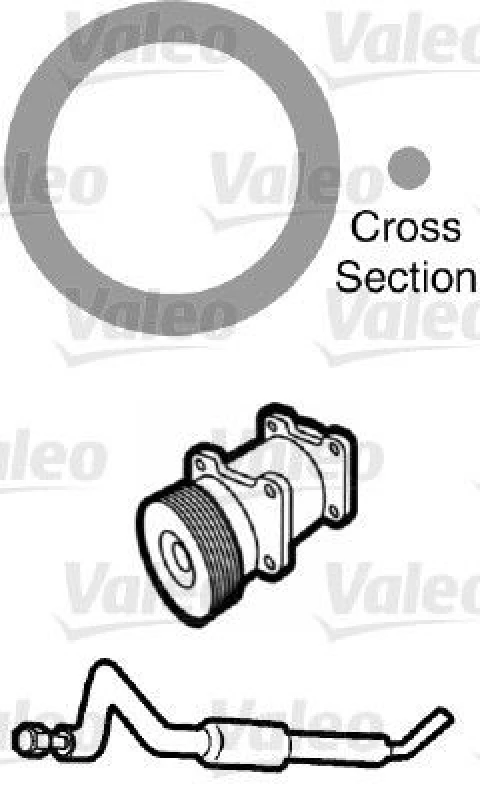 Image of Seal, coolant tube VALEO 509755