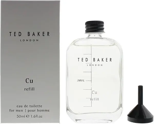 Image of Ted Baker Copper Cu Refill Eau de Toilette For Him 50ml
