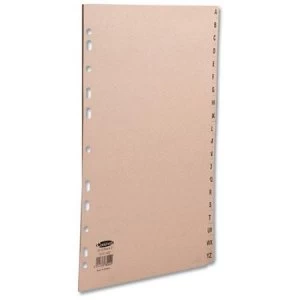 Image of Concord Manilla Index A4 A-Z 20-Part Buff 11-Hole 78202/AZ2