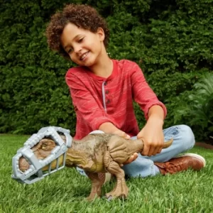 Image of Jurassic World Stomp 'N Escape Tyrannosaurus Rex Dinosaur