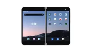 Image of Microsoft Surface Duo 5.6" Android 9.0 White 128GB Tablet, Camera
