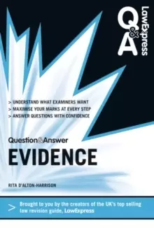 Image of Law Express Question and Answer: Evidence Law (Q&A Revision Guide)