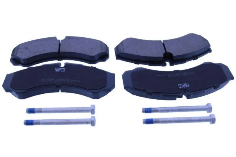 Image of MAPCO 6562 Brake pad set Rear Axle, prepared for wear warning indicator Brake Pad Set,disc brake (402)