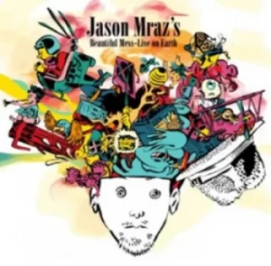 Image of Jason Mrazs Beautiful Mess Live from Earth by Jason Mraz CD Album