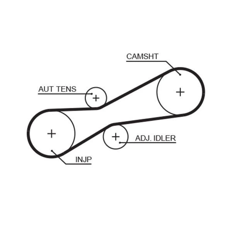 Image of GATES Timing Belt GATES 1494RM