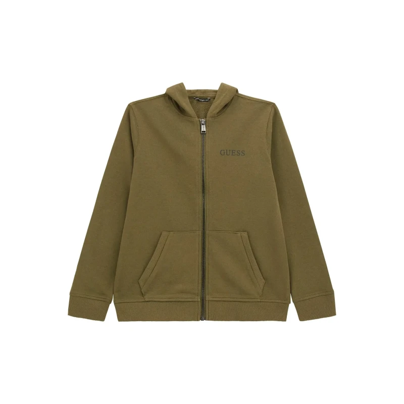 Image of Guess Child hoodie Guess Vert Male 12 ans