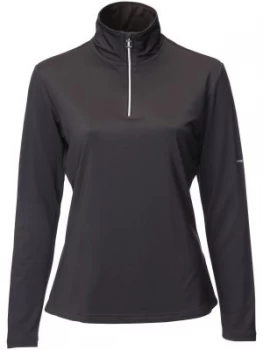 image of Swing Out Sister Soni 14 Zip Turtle Neck Charcoal